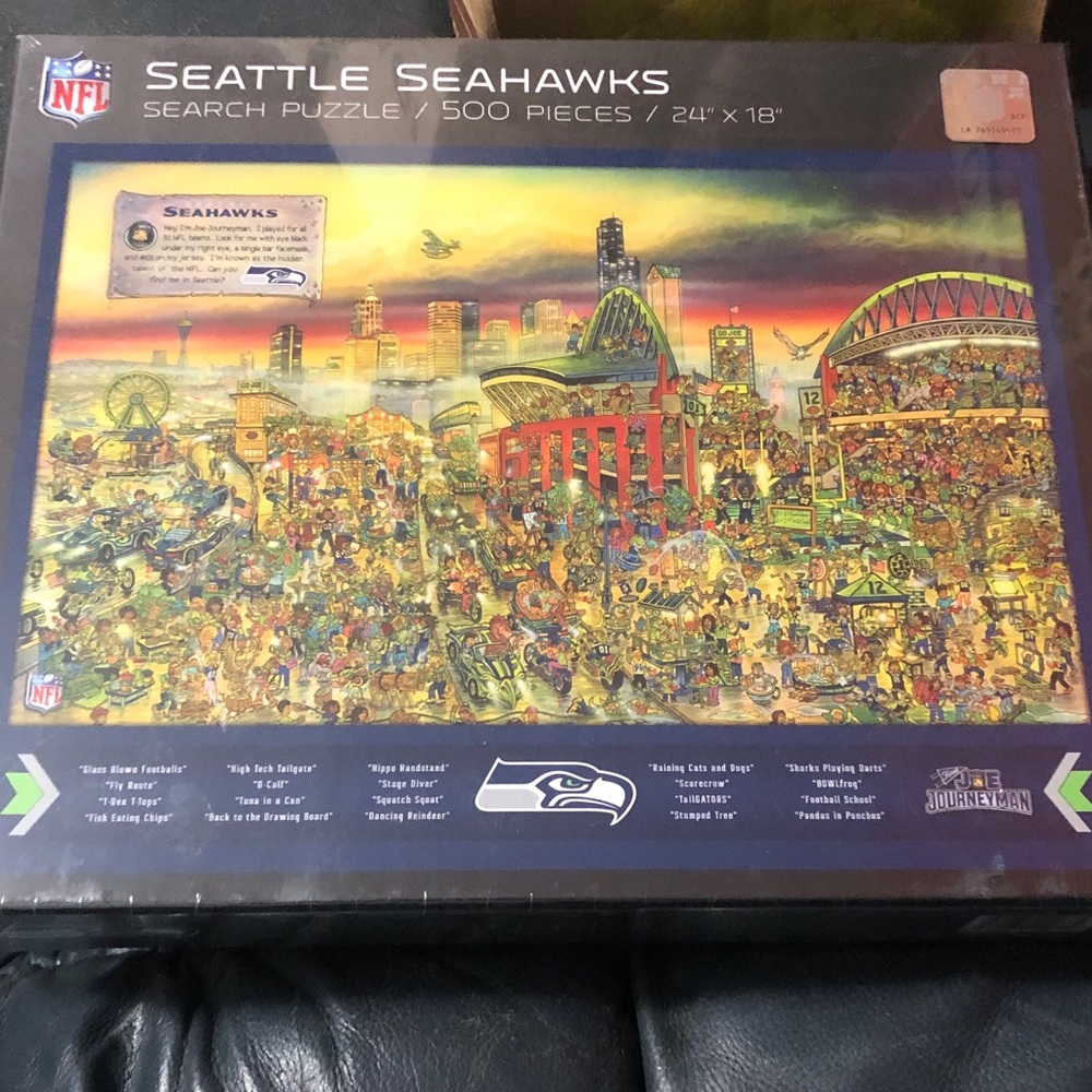 NFL Seattle Seahawks Vibrant Puzzle